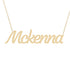 Gold Name Necklace - Mckenna