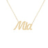 Gold Name Necklace - Mia