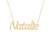 Gold Name Necklace - Natalie