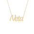Gold Name Necklace - Neta