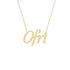 Gold Name Necklace - Ofri