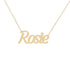 Gold Name Necklace - Rosie