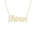 Gold Name Necklace - Shiran