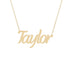 Gold Name Necklace - Taylor
