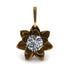 Lotus Flower Diamond Pendant - Lotus no. 1 image 1