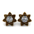 Lotus Flower Diamond Earrings - Lotus no. 1