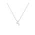 Yod - Hebrew Alef-Bet letter diamond Necklace - Yod letter