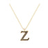Z - Letter Name Necklace Initial Necklace