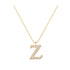 Z - Letter Name Necklace Initial Necklace
