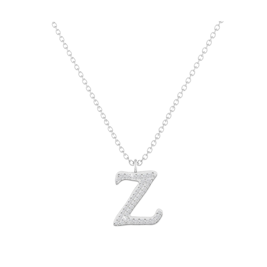 Z - Letter Name Necklace Initial Necklace