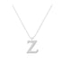 Z - Letter Name Necklace Initial Necklace