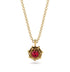 A lady's Rose Ruby Pendant- Elena no. 10