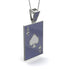 Ace Of Spades Sapphire Card Necklace - Tyler No. 63