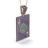 Ace Of Spades Sapphire Card Necklace - Tyler No. 65