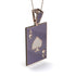 Ace Of Spades Sapphire Card Necklace - Tyler No. 62
