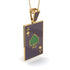 Ace Of Spades Sapphire Card Necklace - Tyler No. 64 image 2