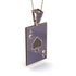 Ace Of Spades Sapphire Card Necklace - Tyler No. 68