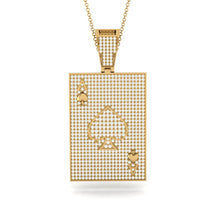 Ace Of Spades Diamond Card Necklace - Tyler No. 1 image 1