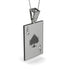 Ace Of Spades Diamond Card Necklace - Tyler No. 9