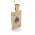 Ace Of Spades Diamond Card Necklace - Tyler No. 13