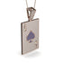 Ace Of Spades Diamond Card Necklace - Tyler No. 14