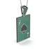 Ace Of Spades Emerald Card Necklace - Tyler No. 24 image 2