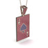 Ace Of Spades Ruby Card Necklace - Tyler No. 59 image 2