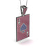 Ace Of Spades Ruby Card Necklace - Tyler No. 60