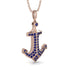 Anchor Sapphire Pendant - Brandon No. 14 image 2