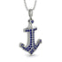 Anchor Sapphire Pendant - Brandon No. 15