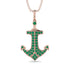 Anchor Emerald Pendant - Brandon No. 5