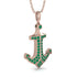 Anchor Emerald Pendant - Brandon No. 5