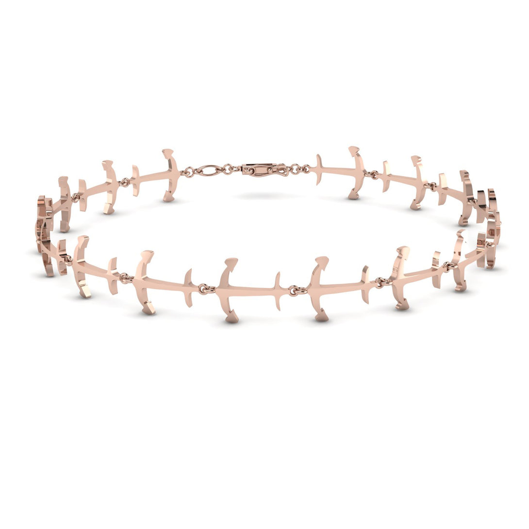 Anchor Gold Bracelet - Belen No. 2