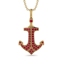 Anchor Ruby Pendant - Brandon No. 10 image 1