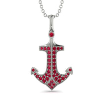 Anchor Ruby Pendant - Brandon No. 12 image 1