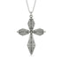 Architectural Geometric Cross Necklace - Carson No. 3