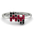 Baguette And Round Ruby Band - Daniela No. 42 image 1