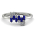 Baguette And Round Sapphire Band - Daniela No. 15 image 1