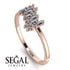 Baguette And Round Diamond Band - Daniela No. 2 image 2