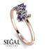 Baguette And Round Diamond Band - Daniela No. 62 image 2