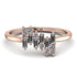 Baguette And Round Diamond Band - Daniela No. 2 image 1
