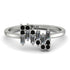 Baguette And Round Diamond Band - Daniela No. 33
