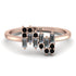 Baguette And Round Diamond Band - Daniela No. 32