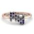 Baguette And Round Diamond Band - Daniela No. 62 image 1