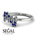 Baguette And Round Diamond Band - Daniela No. 63