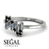 Baguette And Round Diamond Band - Daniela No. 33