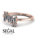 Baguette And Round Diamond Band - Daniela No. 2 image 3