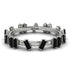 Baguette Black Diamond Eternity Band - Journee No. 9
