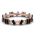 Baguette Black Diamond Eternity Band - Journee No. 8 image 1