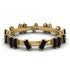 Baguette Black Diamond Eternity Band - Journee No. 7